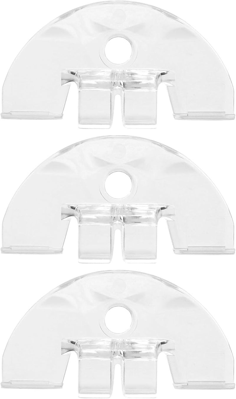Shahn Three Pack Cordless Honeycomb Shade Lift Handles Replacement Parts for Graber Bali Springs Blinds and DEZ Shades (Early Smaller Style) - Image 1
